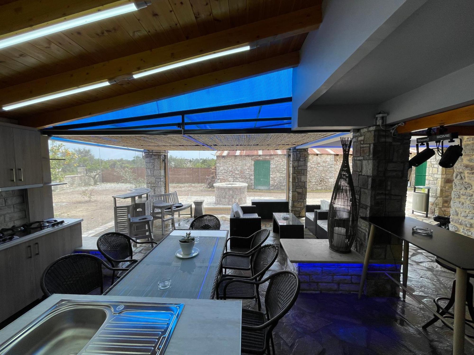 Villa βιλλα το πετρινο Stone Bild Full Equipment *
