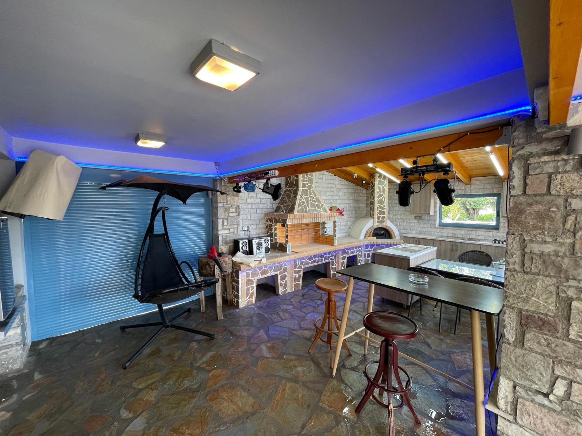 βιλλα το πετρινο Stone Bild Full Equipment Villa