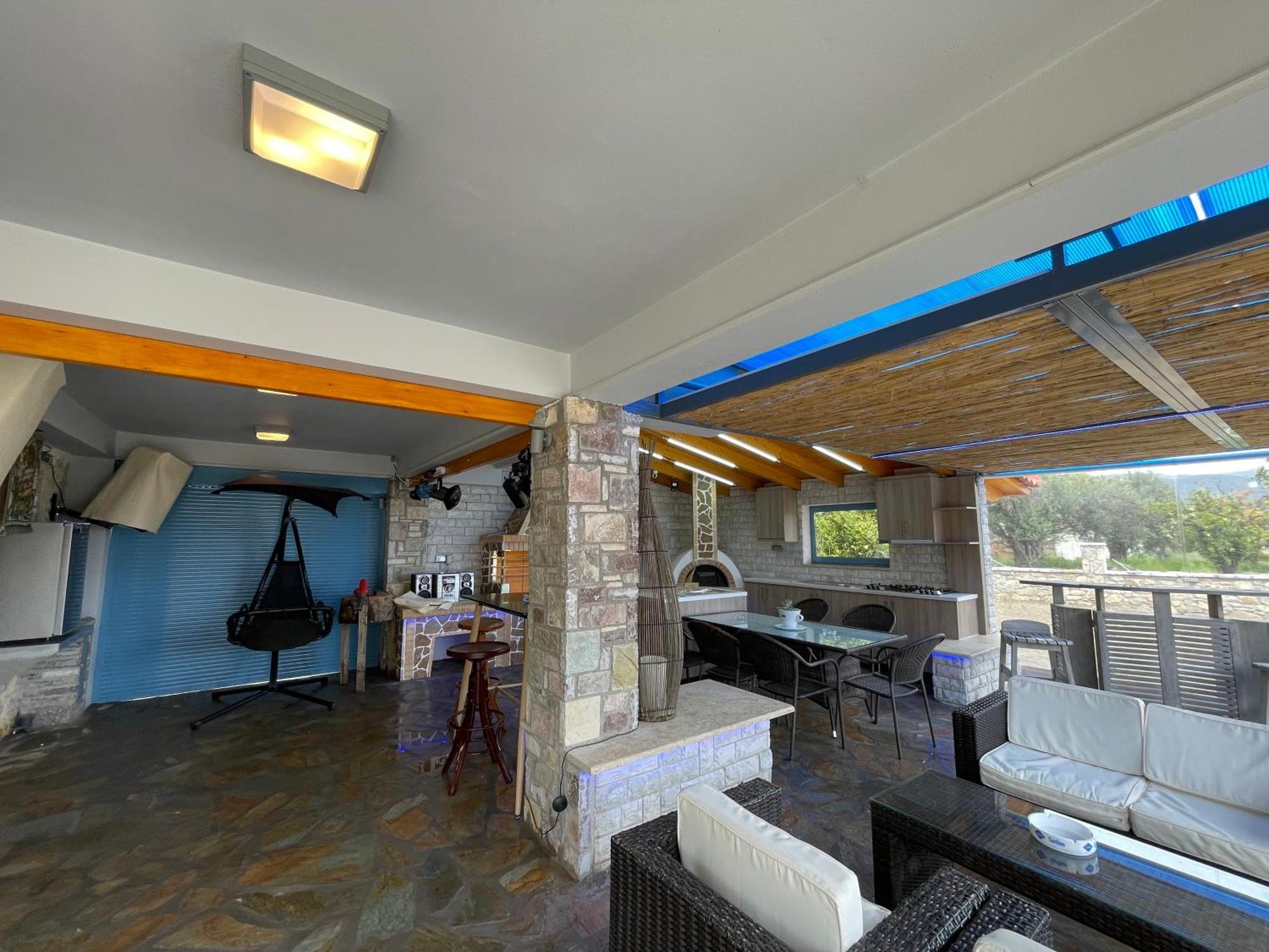 Villa βιλλα το πετρινο Stone Bild Full Equipment *