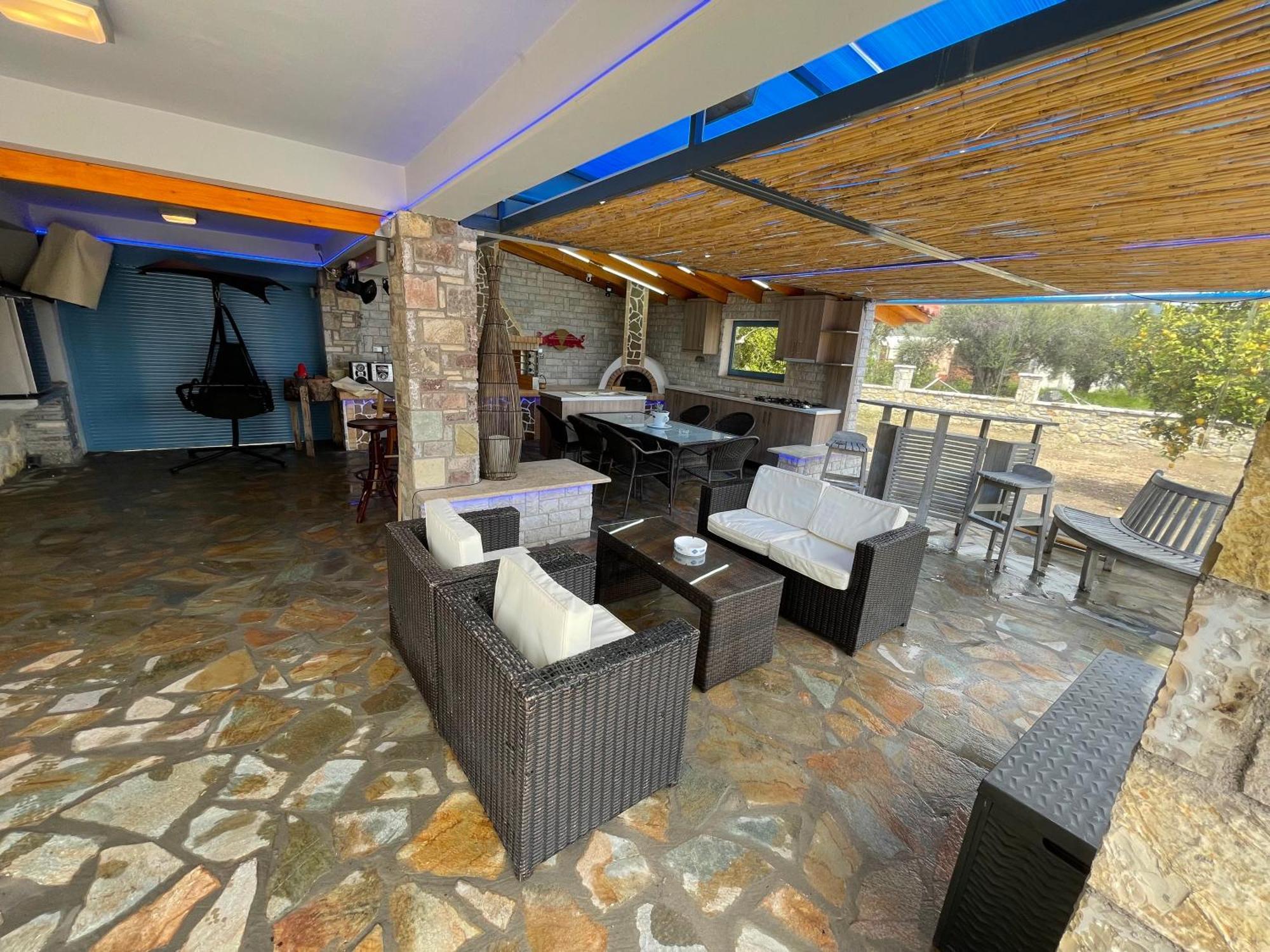 Villa βιλλα το πετρινο Stone Bild Full Equipment *